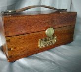 1930's dovetailed wooden case