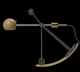 B-Type Balance lamp in extended position