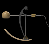 C-Type Balance lamp in resting position
